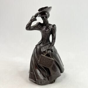 Vintage Avon Lady Cast Metal Award Statue